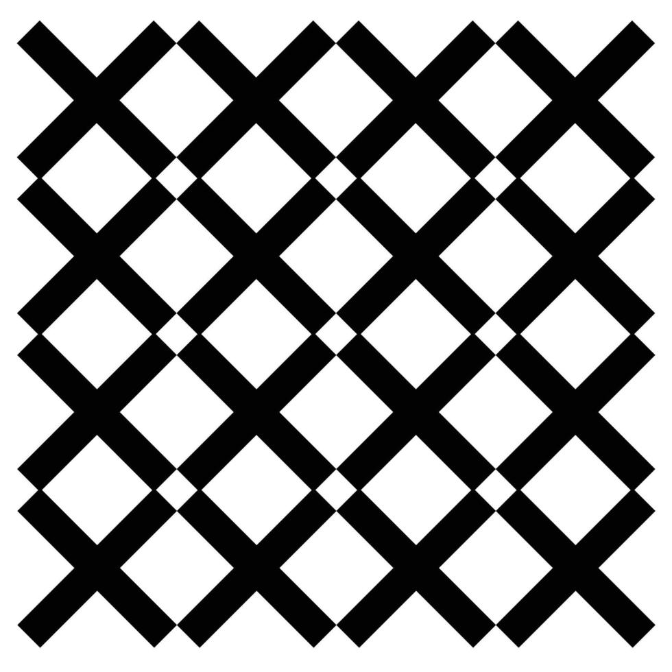 Seamless pattern background letter x or simple cross vector
