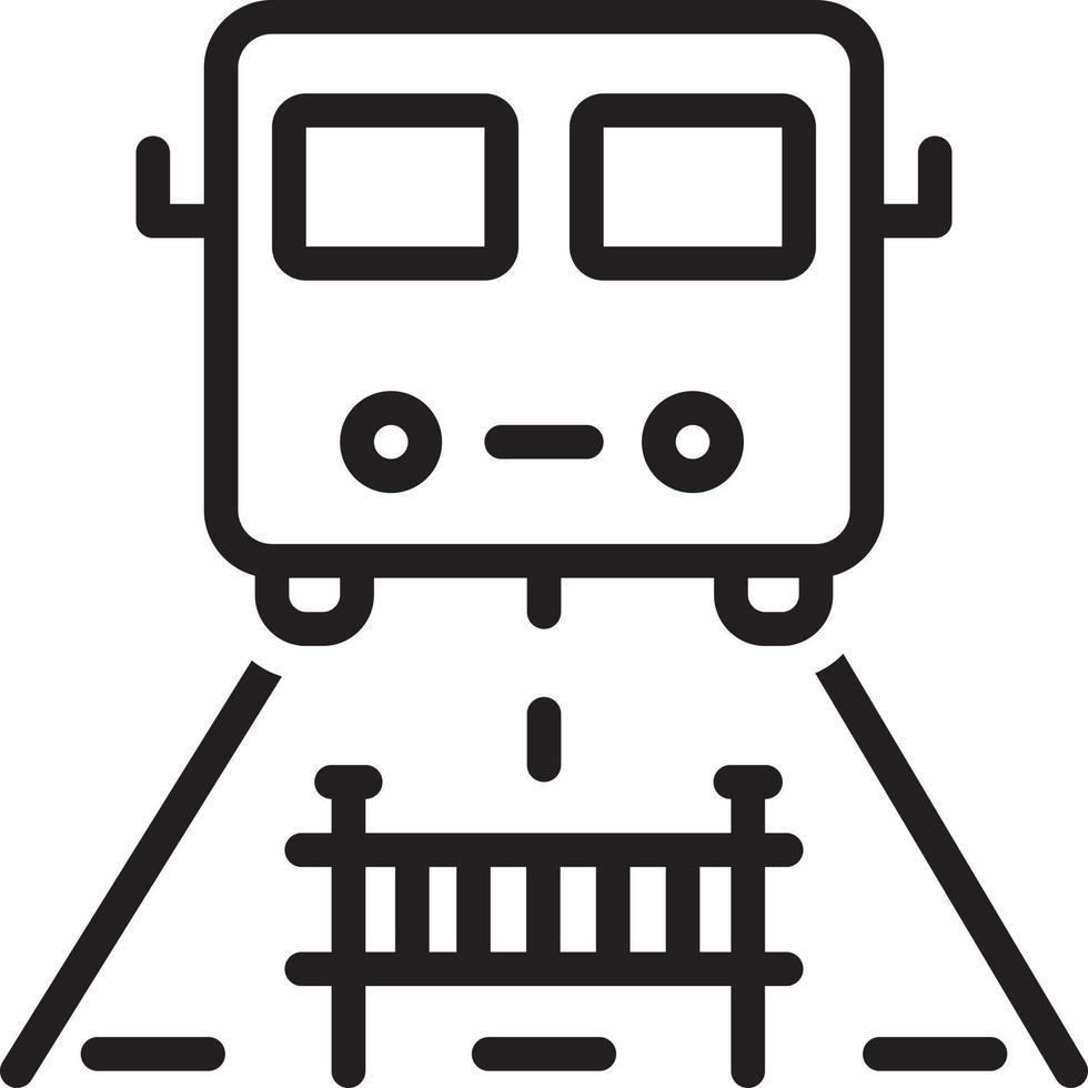 line ion for impediments vector