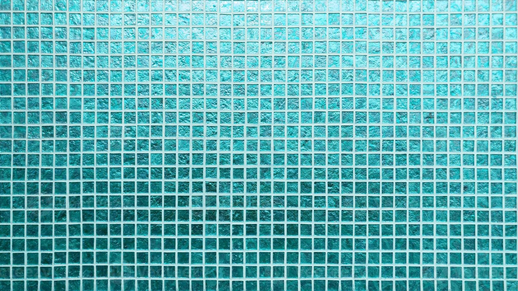 Blue tiles pattern square texture photo