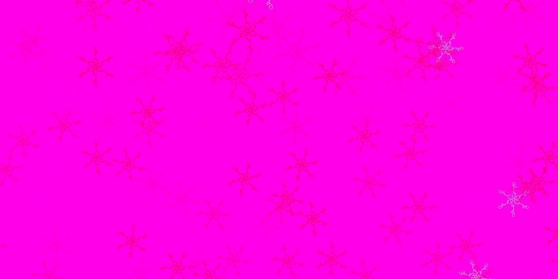Light Pink, Red vector template with wry lines.