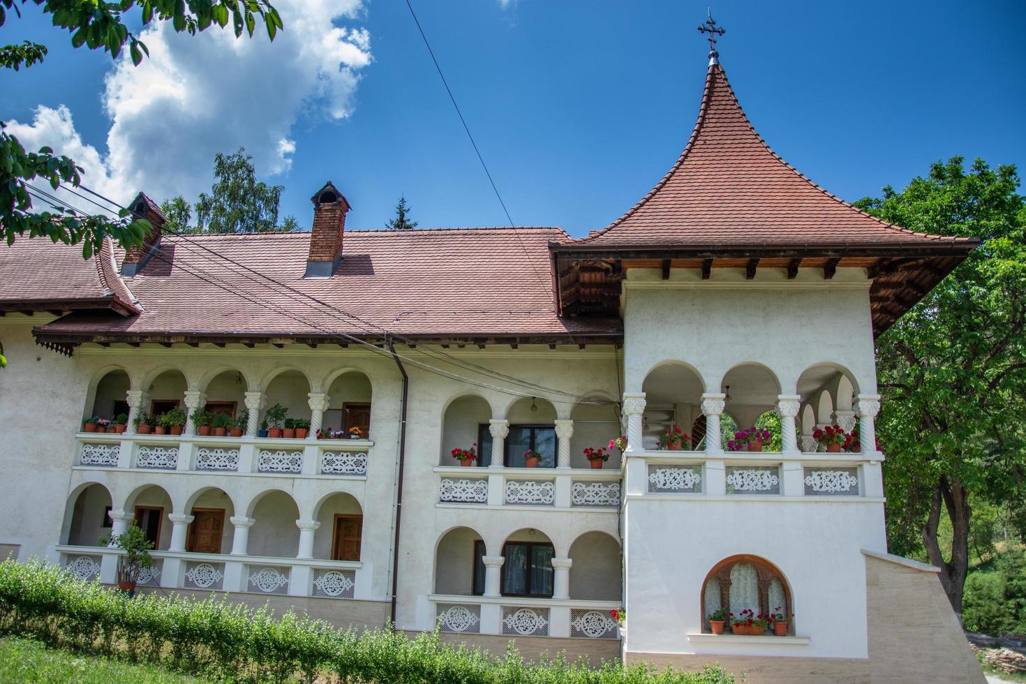 Hunedoara County, Romania 2021- Prislop Monastery is a monastery in Romania photo