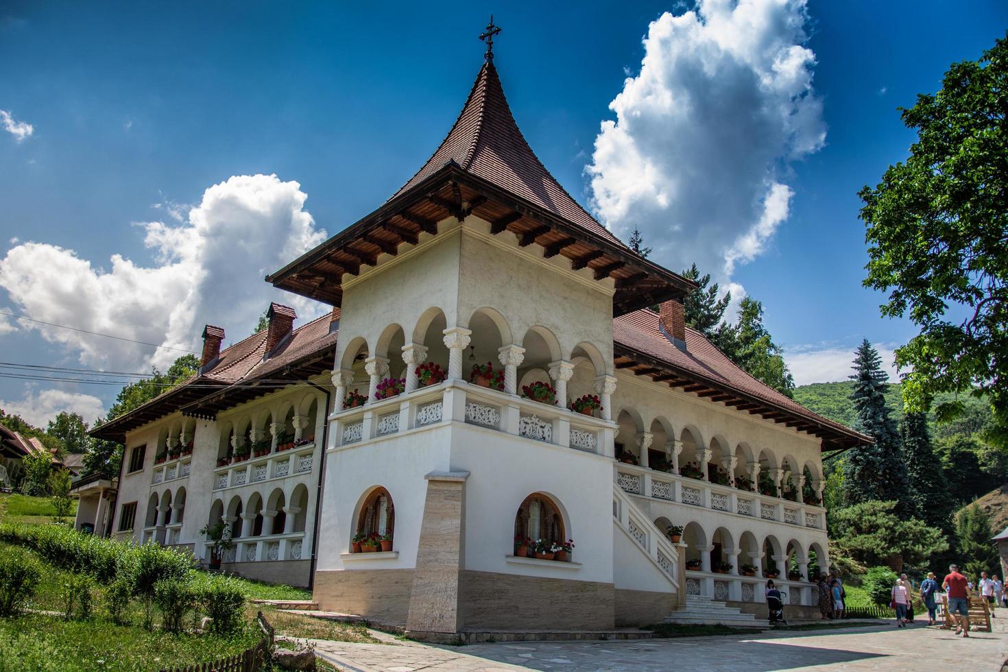 Hunedoara County, Romania 2021- Prislop Monastery is a monastery in Romania photo