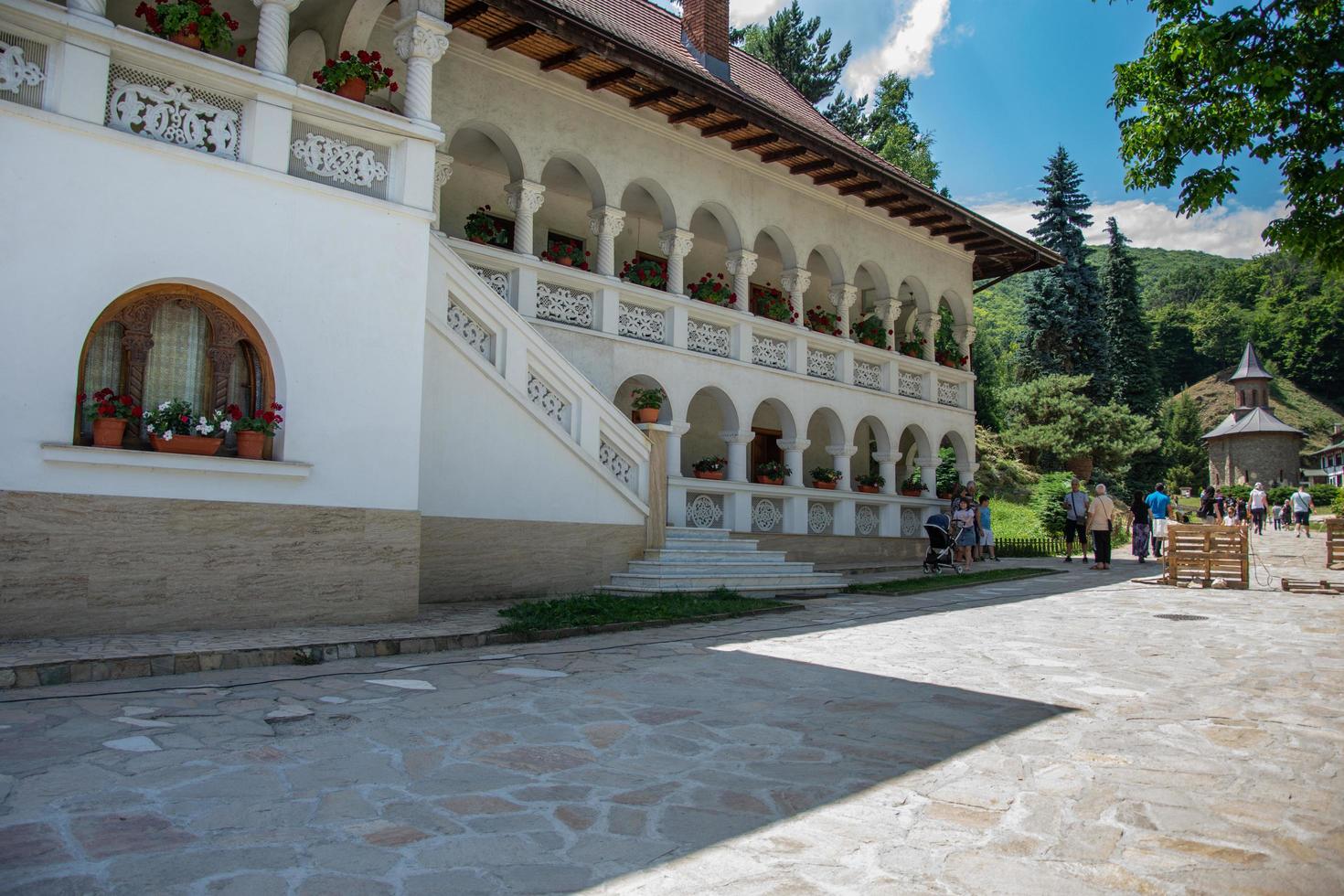 Hunedoara County, Romania 2021- Prislop Monastery is a monastery in Romania photo