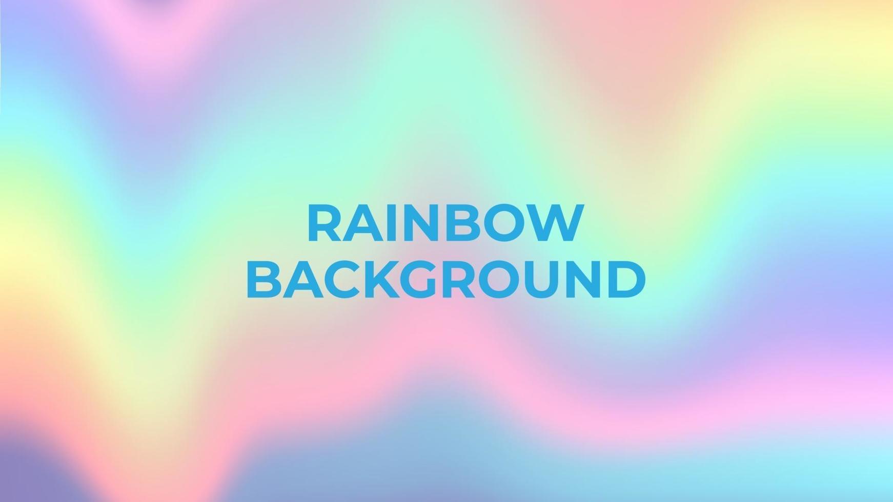 Abstract rainbow colorful flow poster background vector