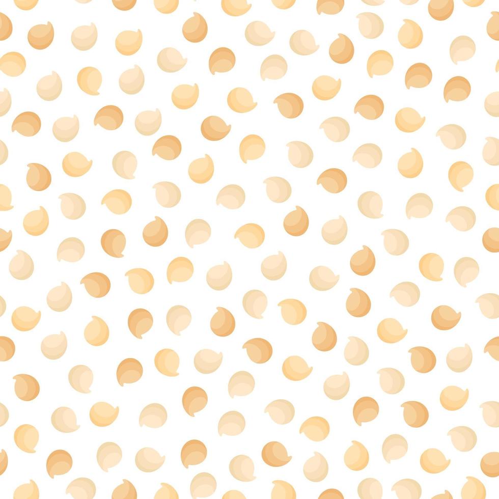 Quinoa vector cartoon seamless pattern for farmer market design