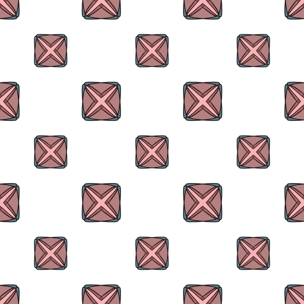 fabric repeat pattern-seamless flat colorful hand drawn repeat pattern vector