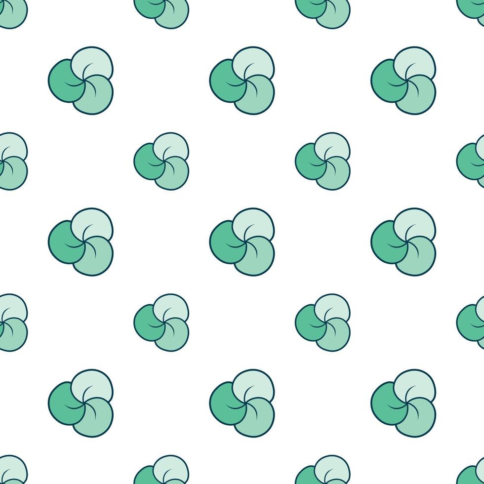 fabric pattern - repeat pattern illustrated on transparent background vector