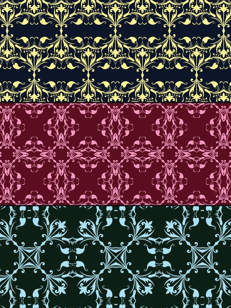 Floral Decorative Ornamental Pattern vector