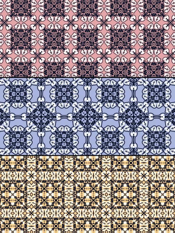 Floral Decorative Ornamental Pattern 3238604 Vector Art at ...