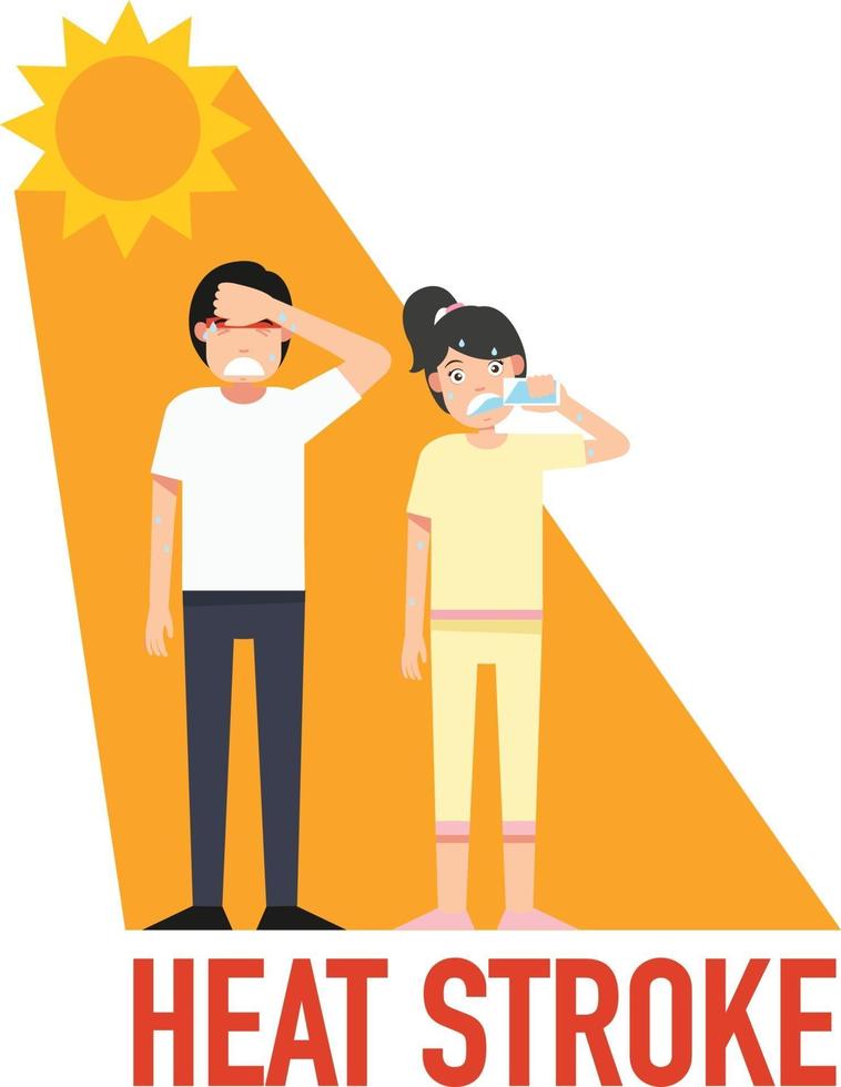 Heat stroke vector