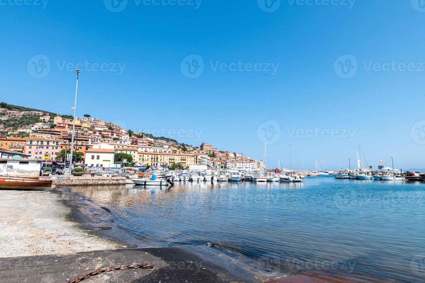 porto santo stefano paisaje foto