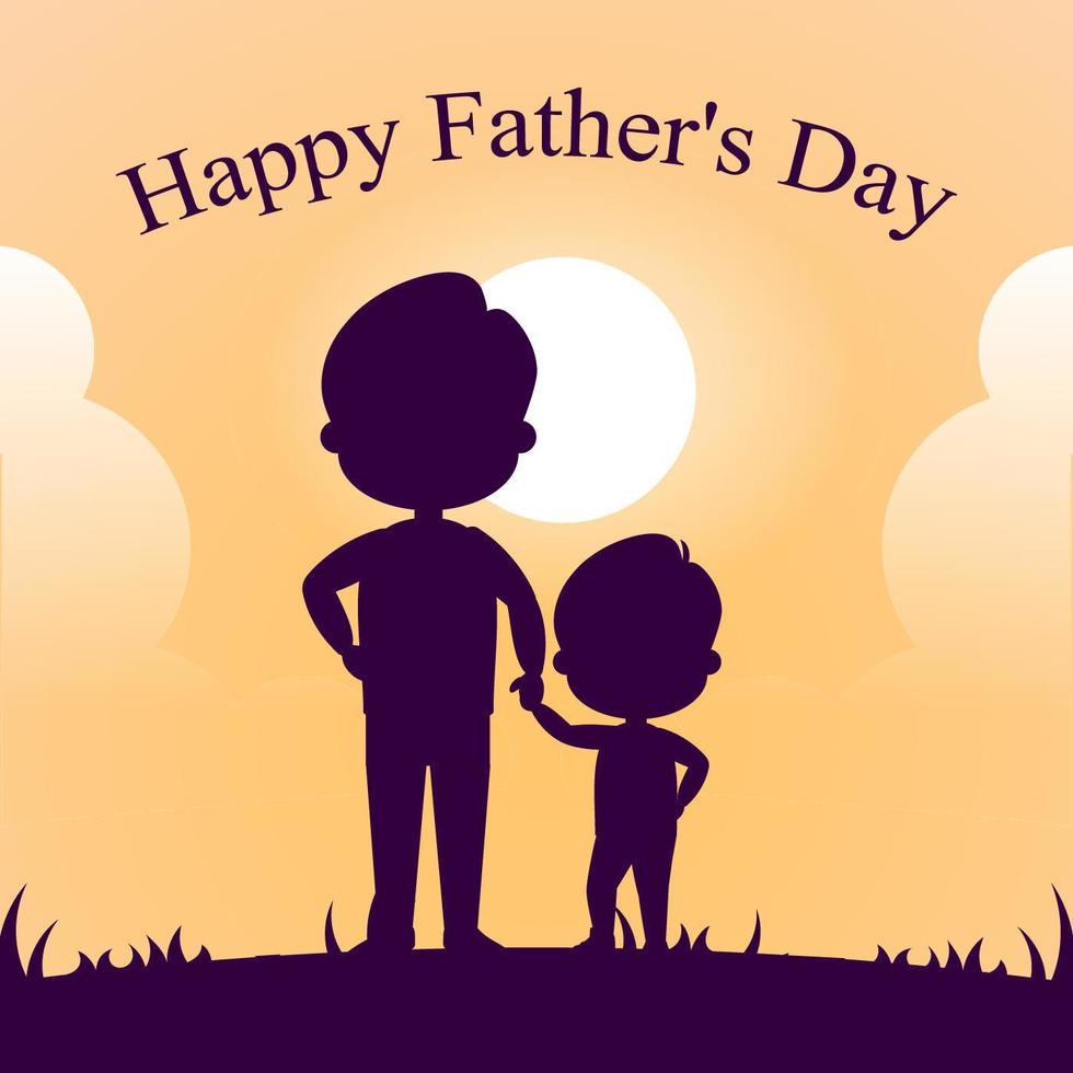 Happy father day Vector
