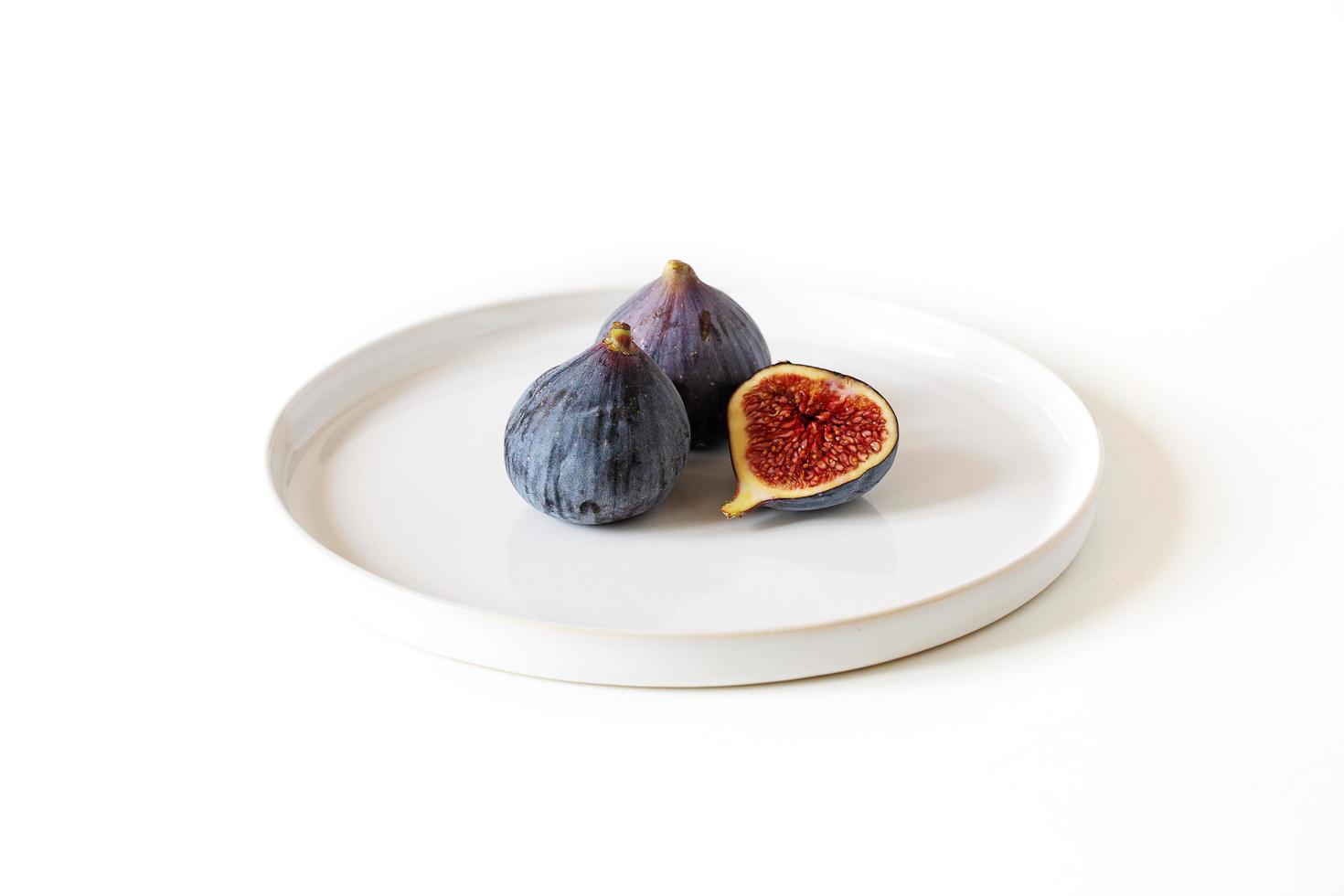 Two whole figs and one half photo