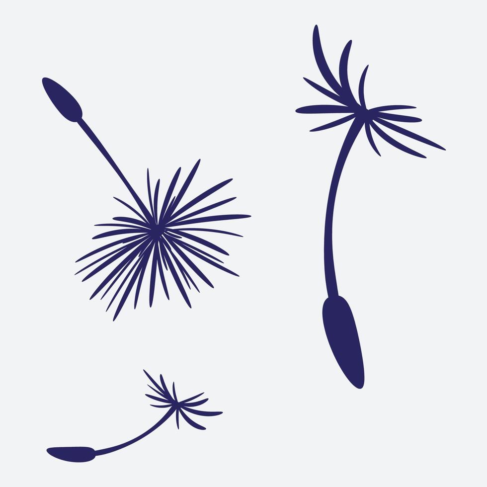 floral elements design vector