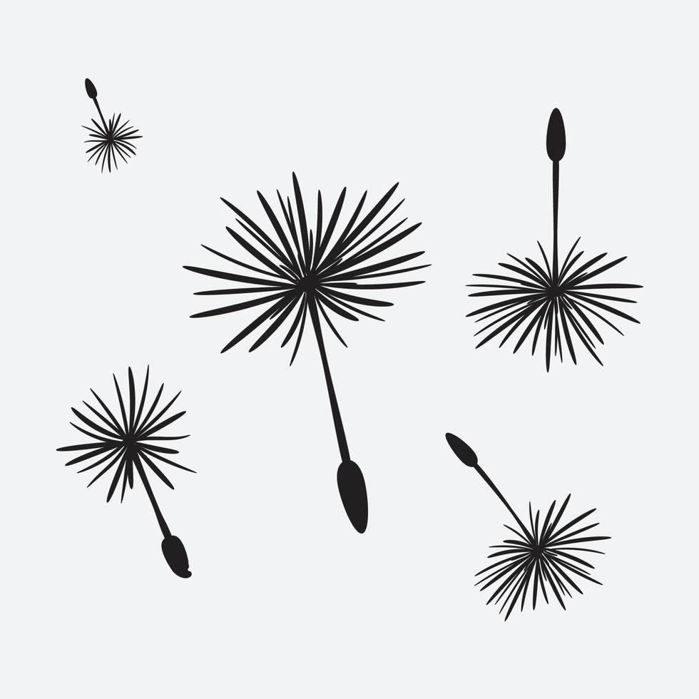 floral elements design vector