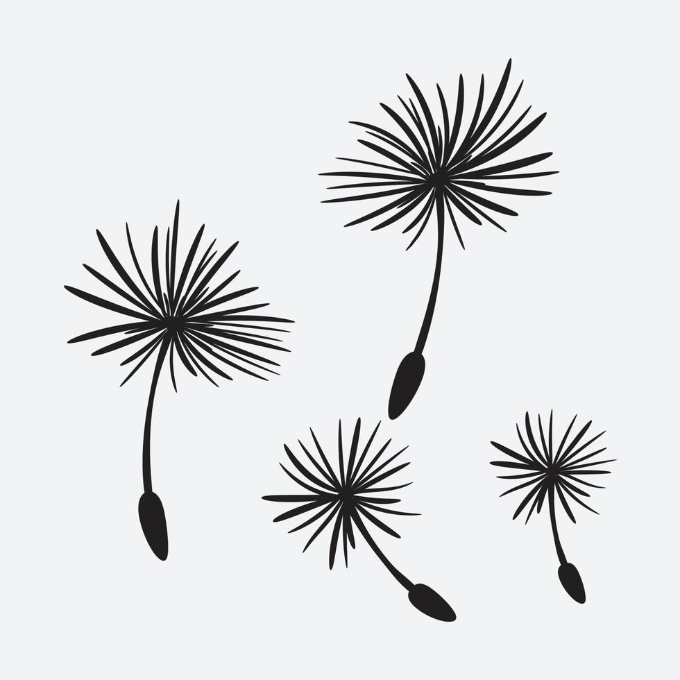 floral elements design vector