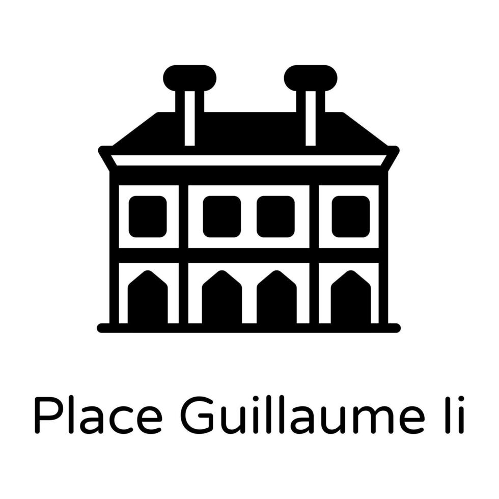 Place Guillaume II 3241143 Vector Art at Vecteezy