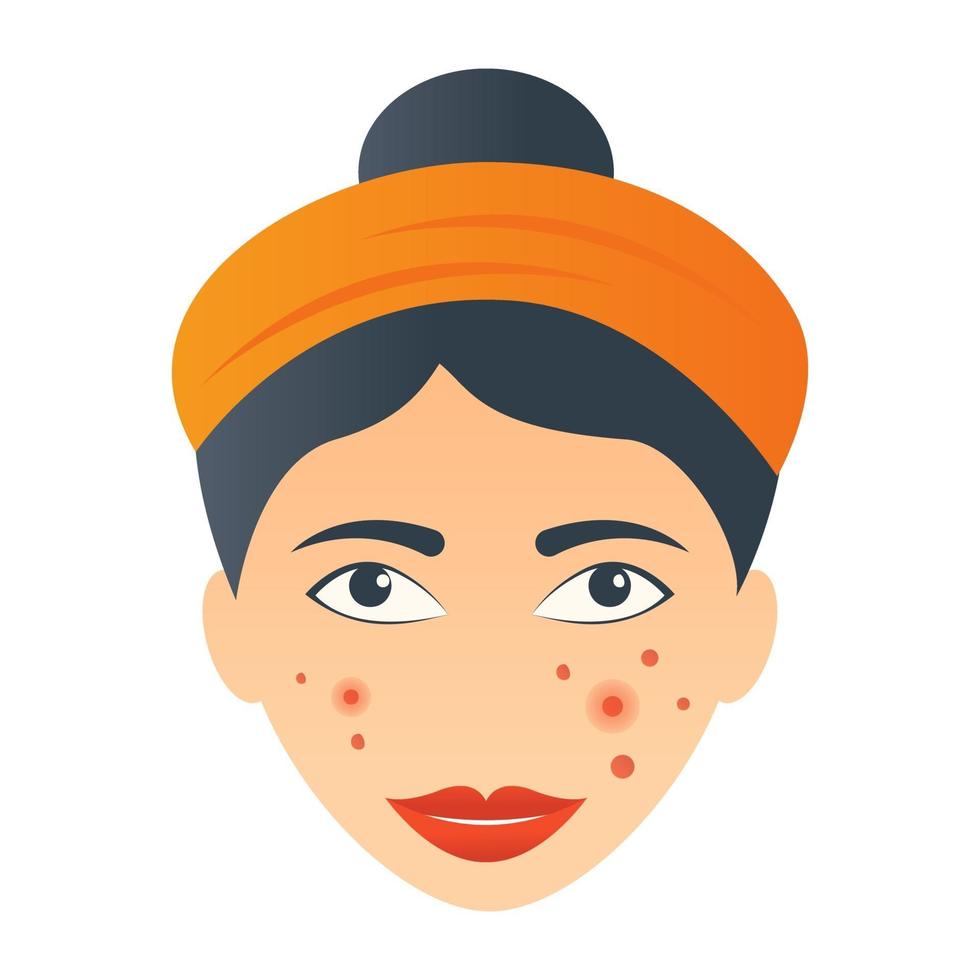 Face Acne and Spa vector
