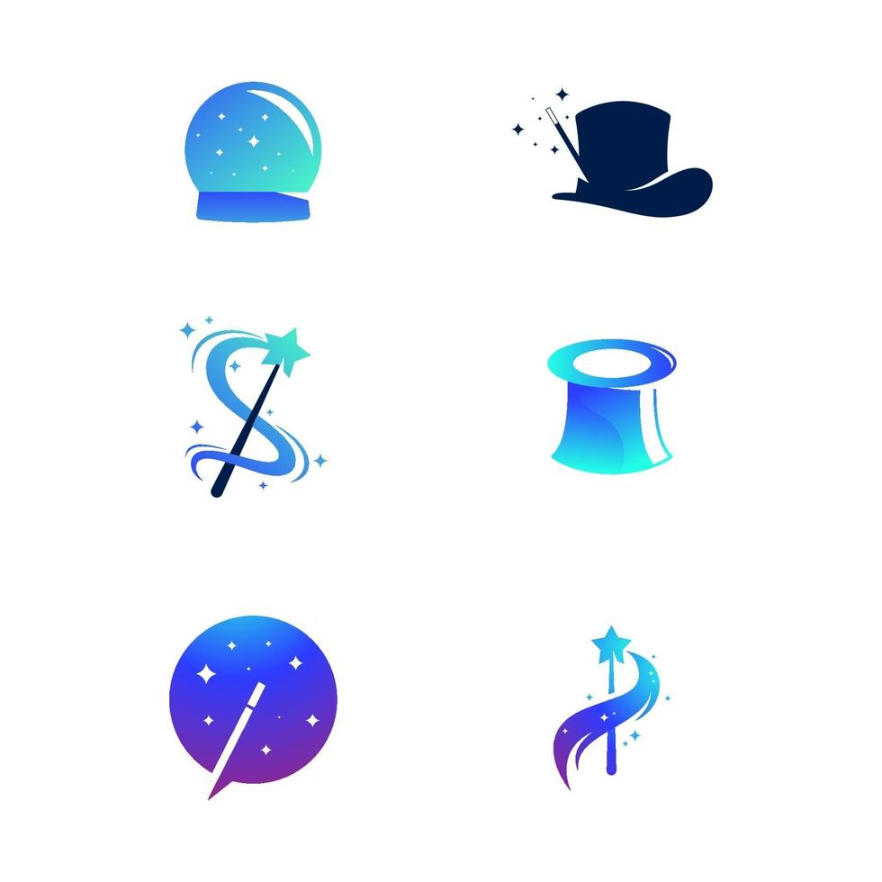 Magic element Vector icon illustration