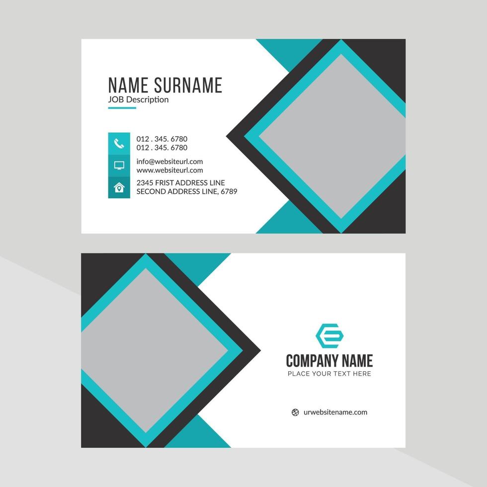 Modern Creative Business Card Template vector