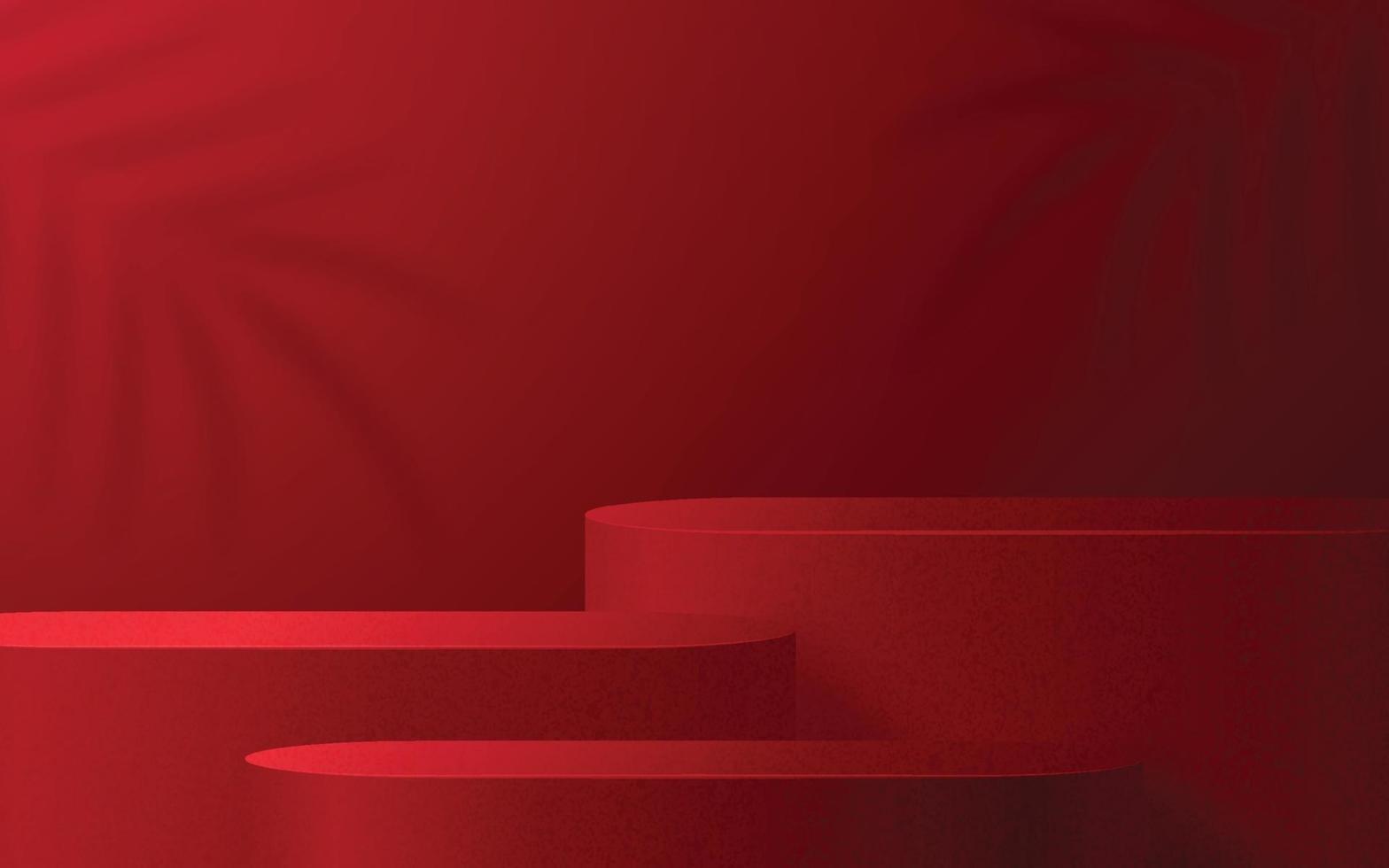 Podium round stage podium  Chinese new year, Mid Autumn Festival vector