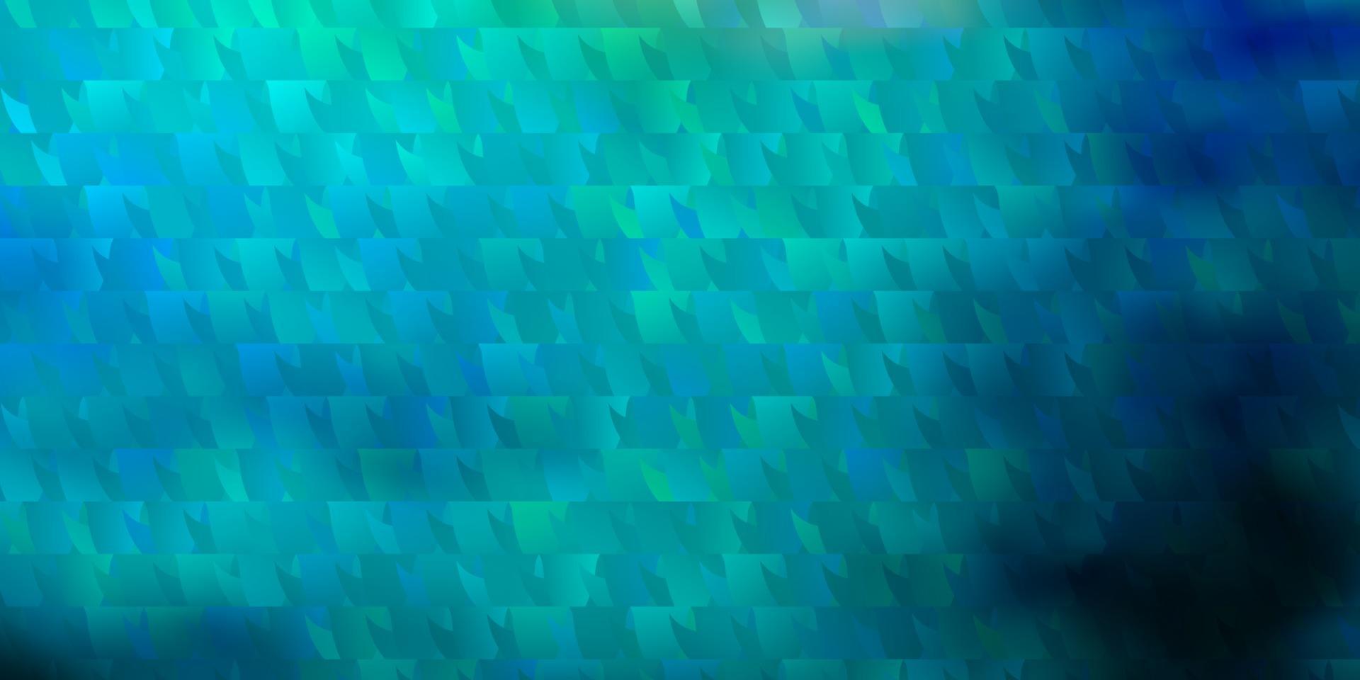 Light Blue, Green vector template with crystals, triangles.