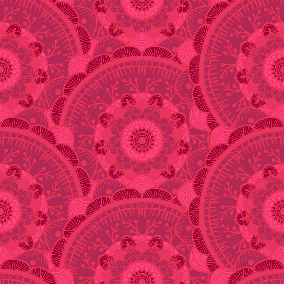 Mandala Seamless Pattern vector