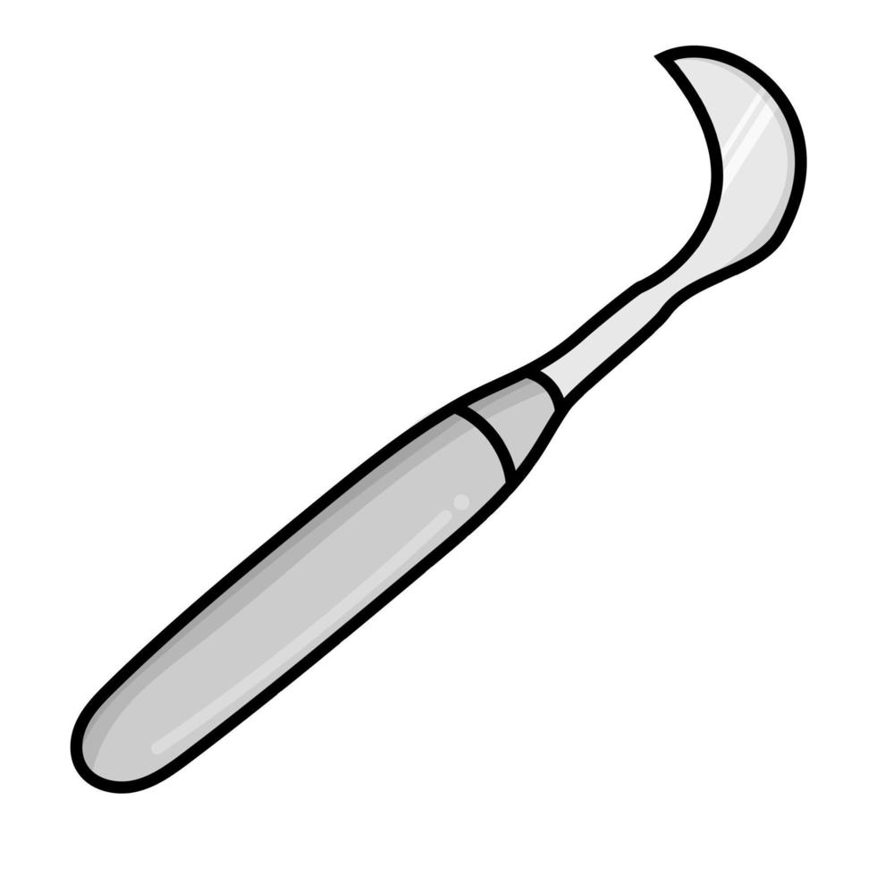 Dental equipment tools vector illustration simple. dentist things