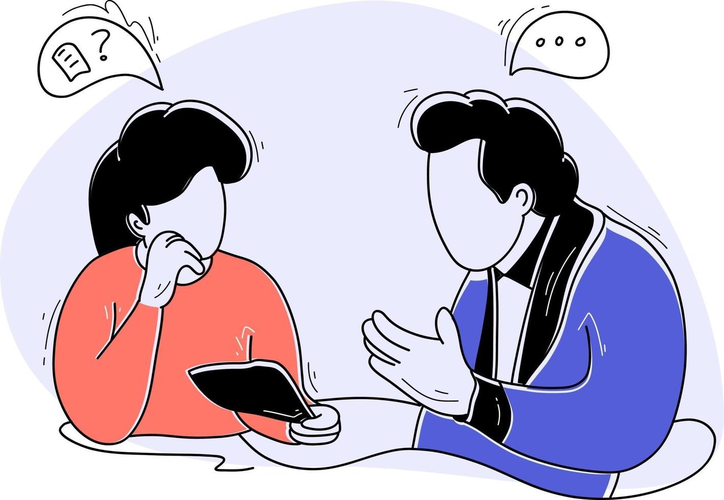 Ask a Doctor vector