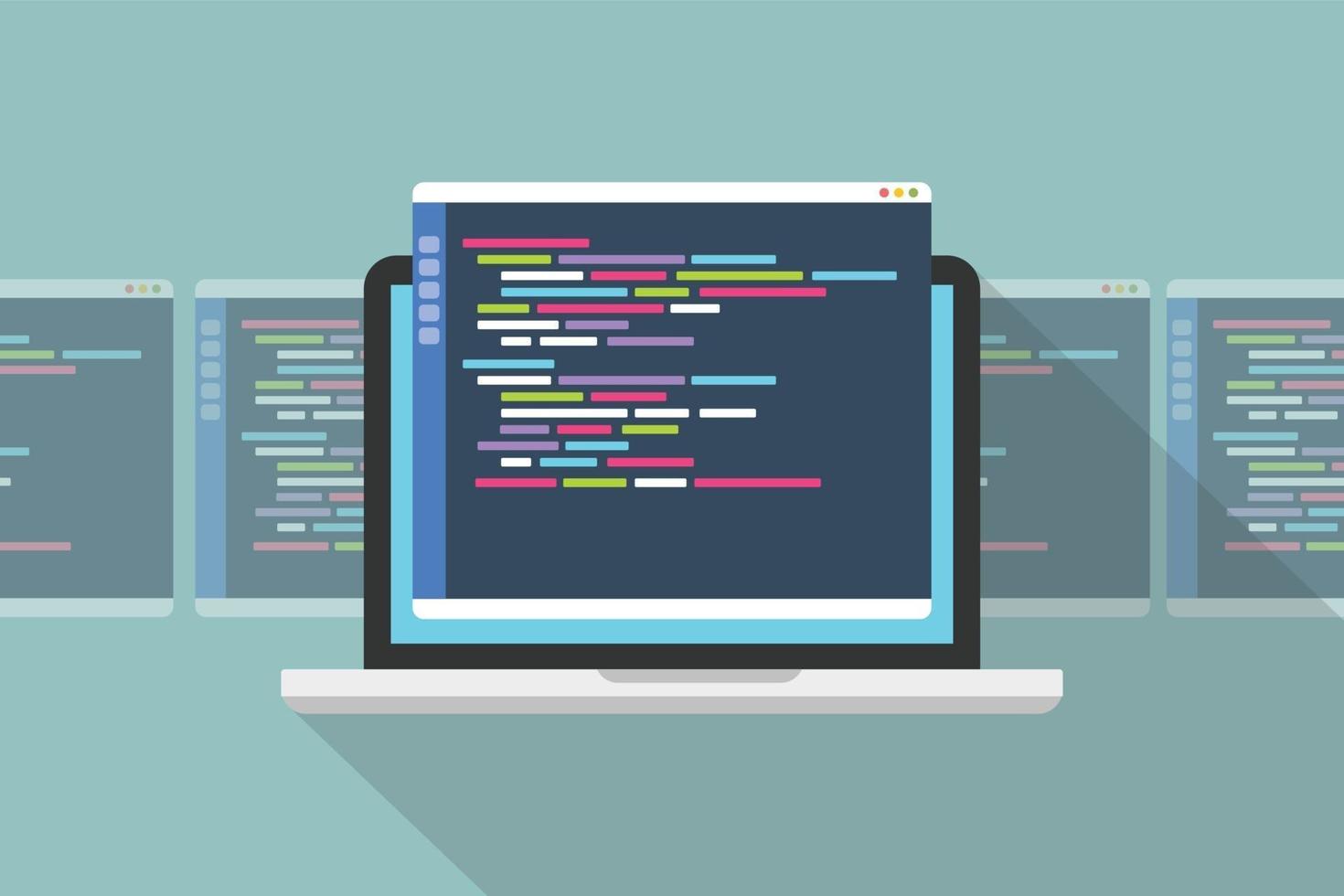 choose best programming language concept vector