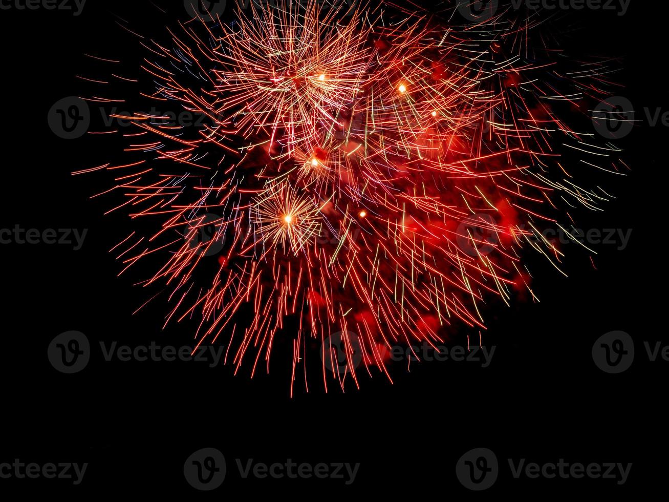 festive fireworks, fireworks in the night sky photo