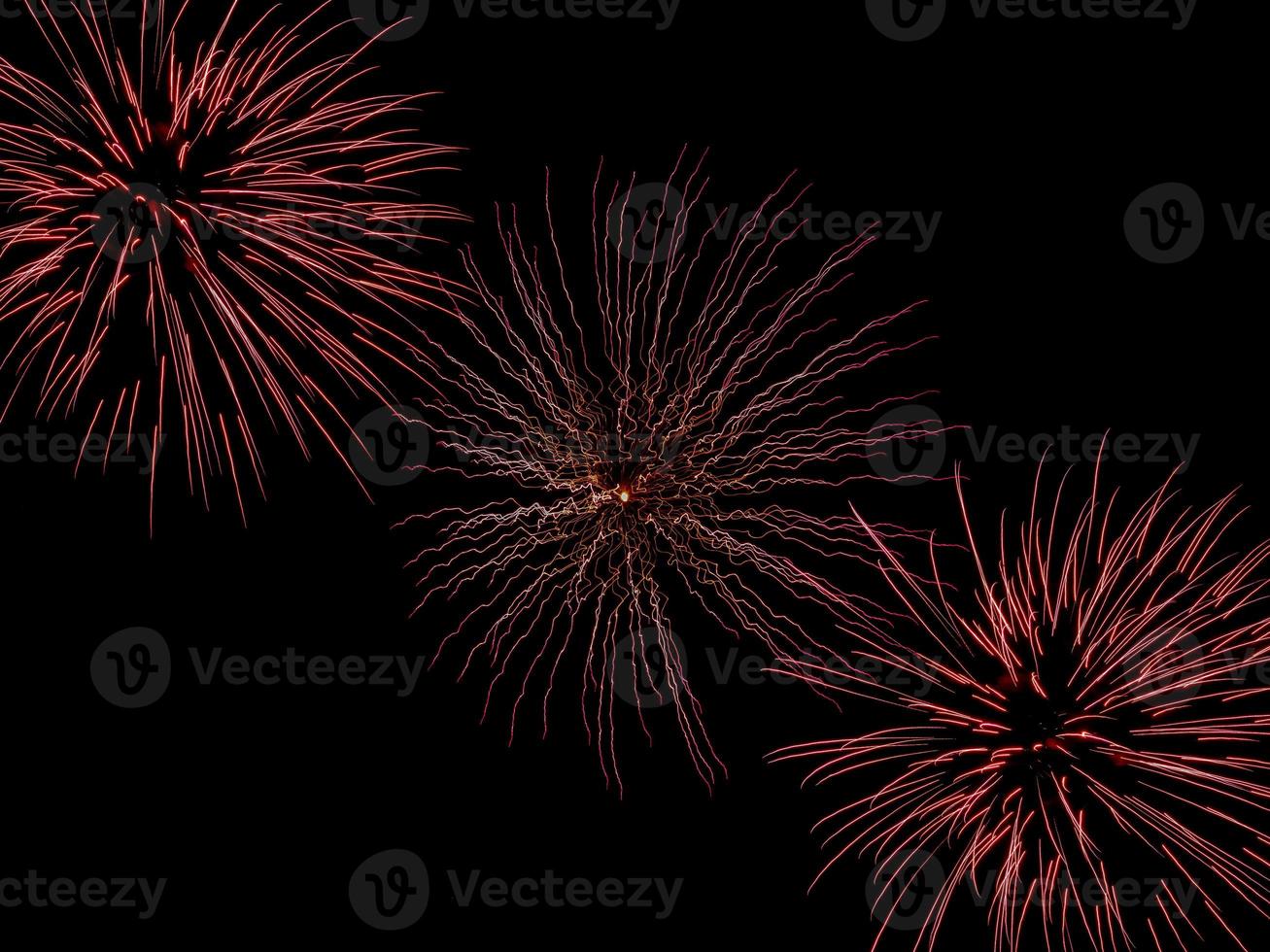 festive fireworks, fireworks in the night sky photo