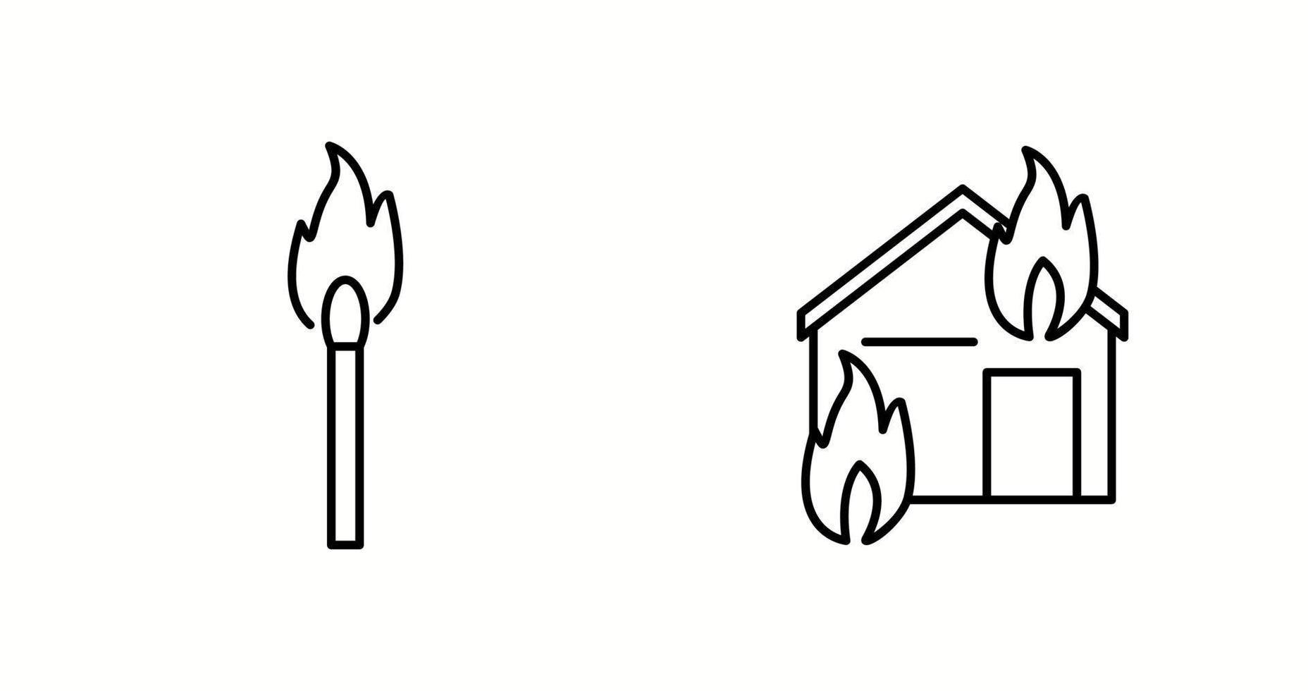 Unique Two Vector Icons Set