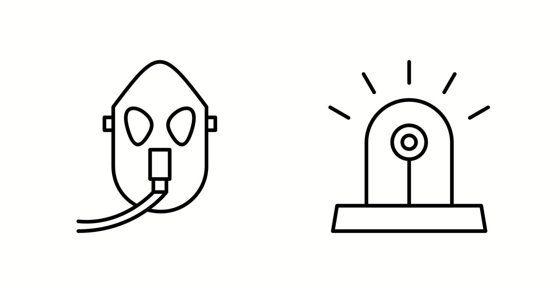 Unique Two Vector Icons Set