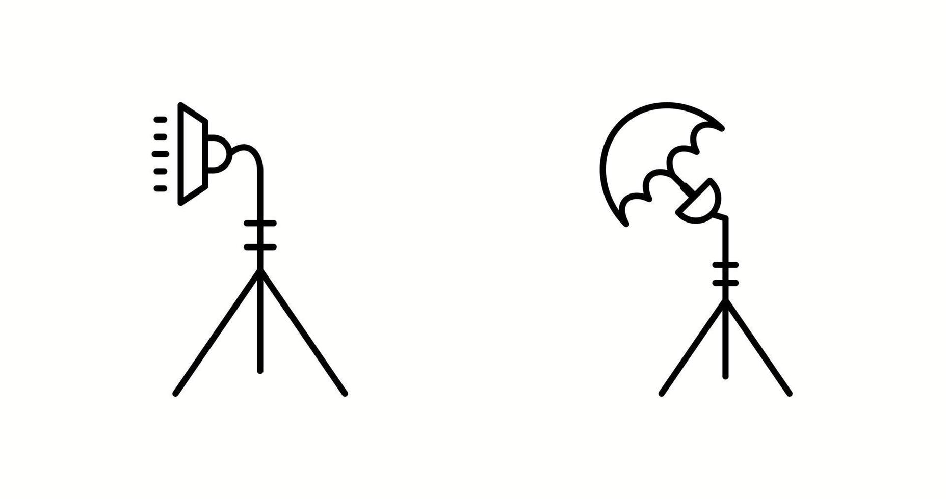 Unique Two Vector Icons Set