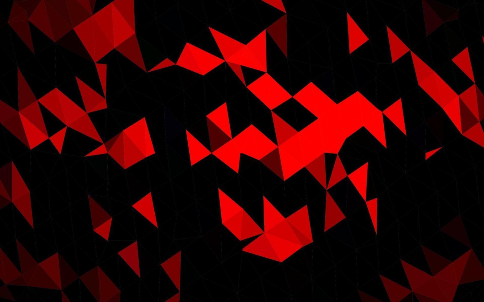 Light Red vector abstract mosaic backdrop.