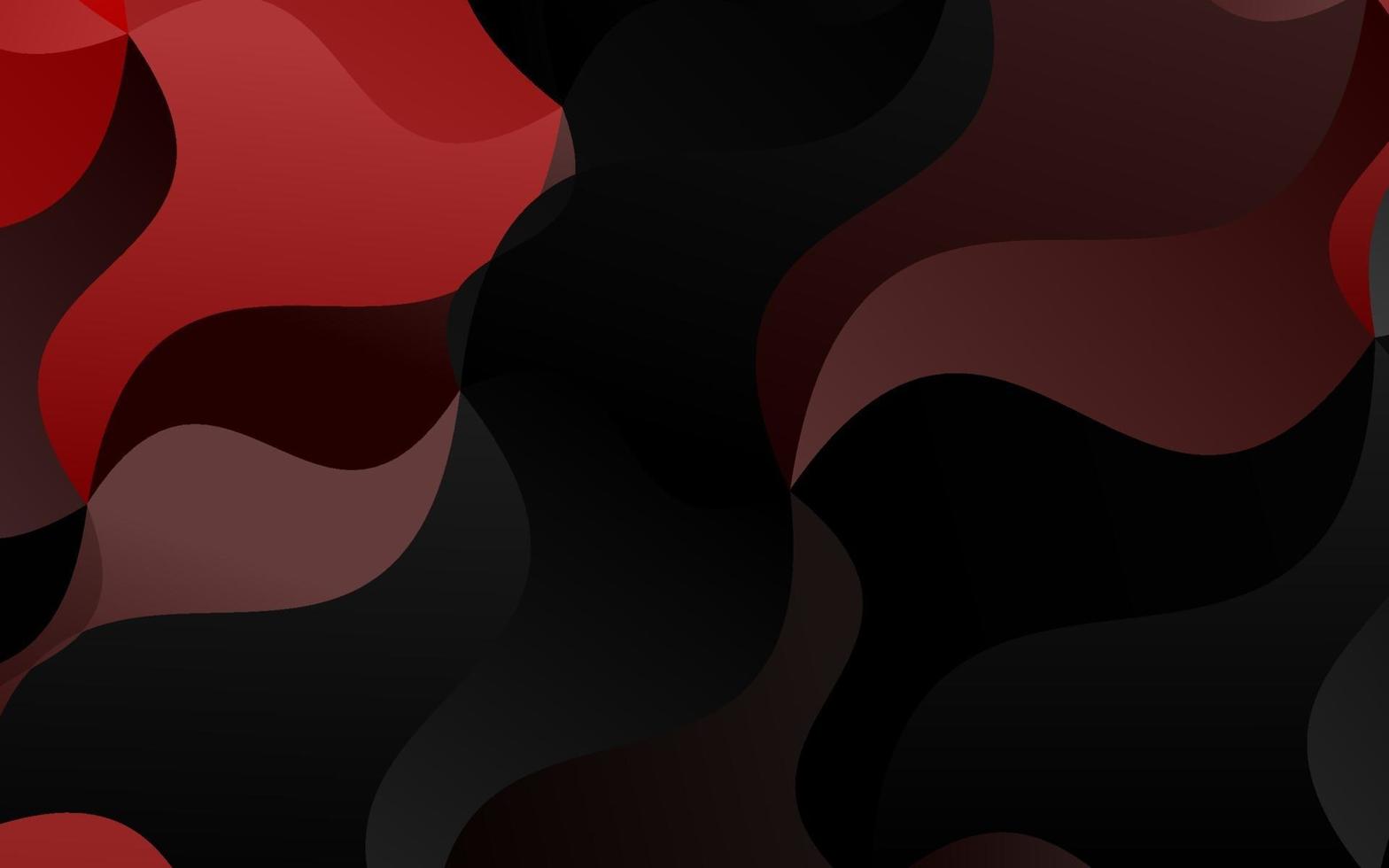Light Red vector pattern with lava shapes.