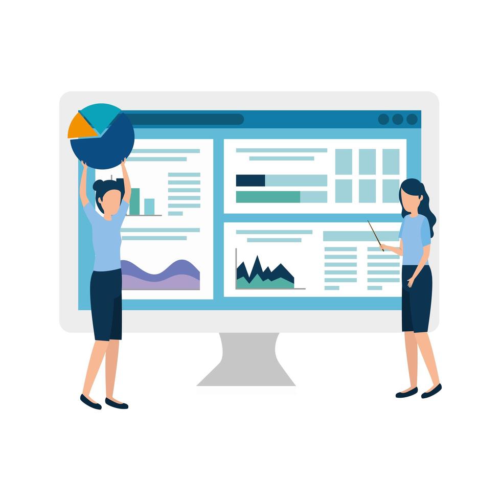 Isolated corporate businesswomen vector design 3248476 Vector Art at ...