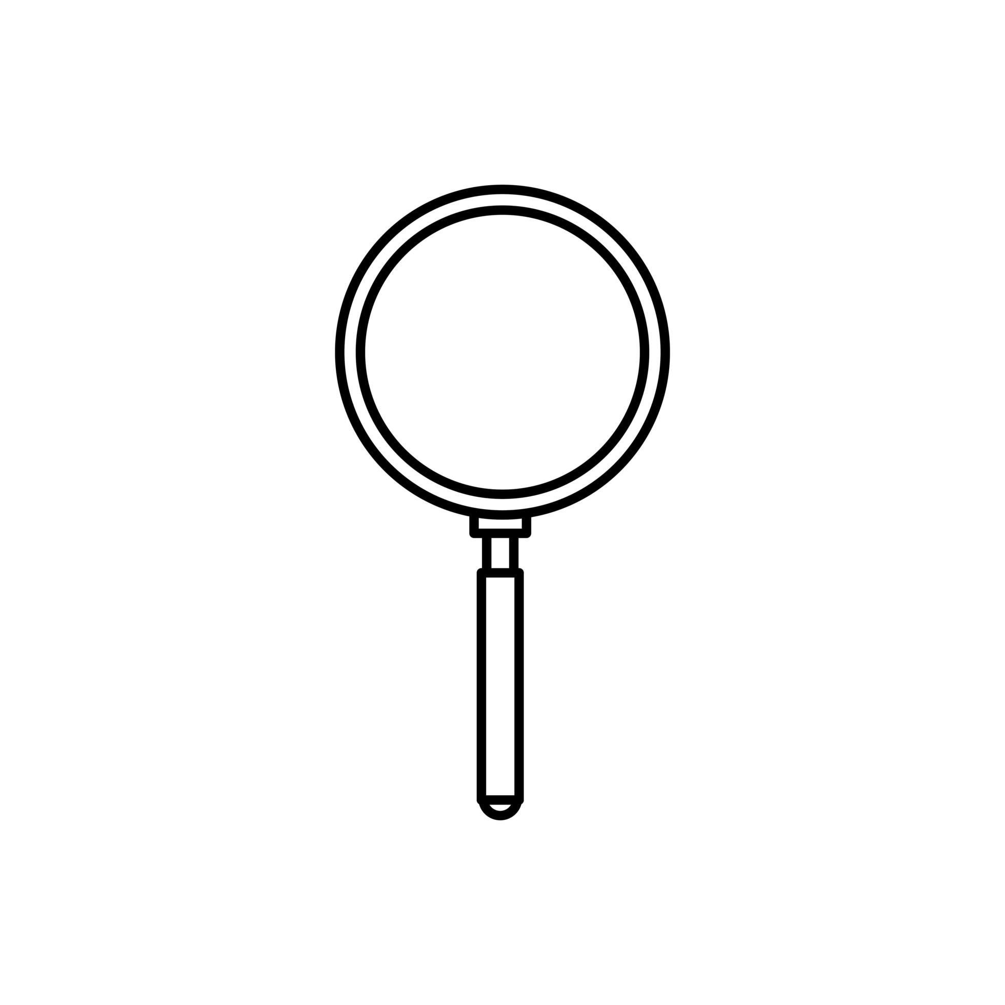 Isolated lupe icon vector design 3248585 Vector Art at Vecteezy