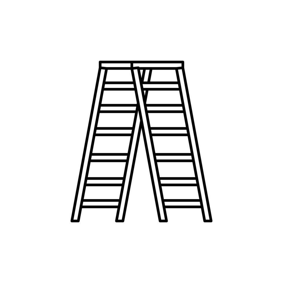 Isolated ladder icon vector design