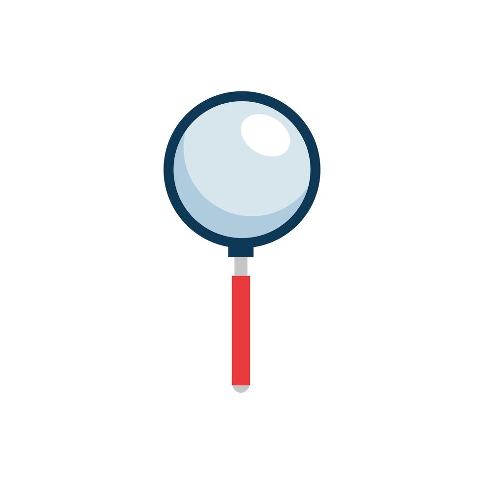 Isolated lupe icon vector design