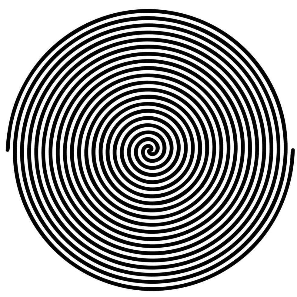 Black and white hypnotic background. 3248895 Vector Art at Vecteezy