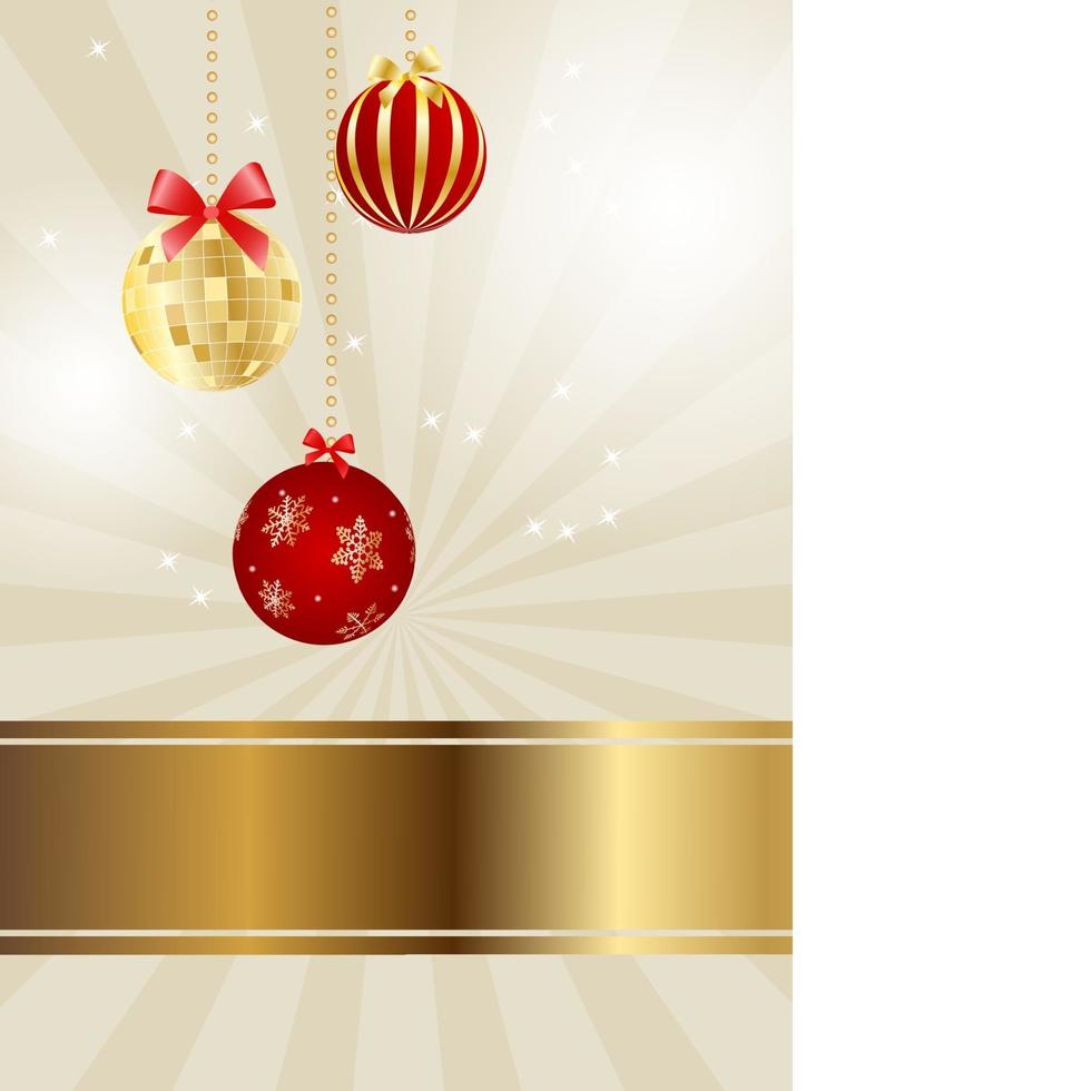 Abstract beauty Christmas and New Year background. vector