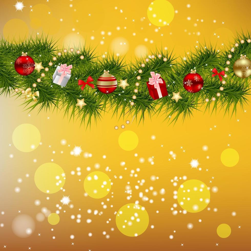 Abstract beauty Christmas and New Year background. vector