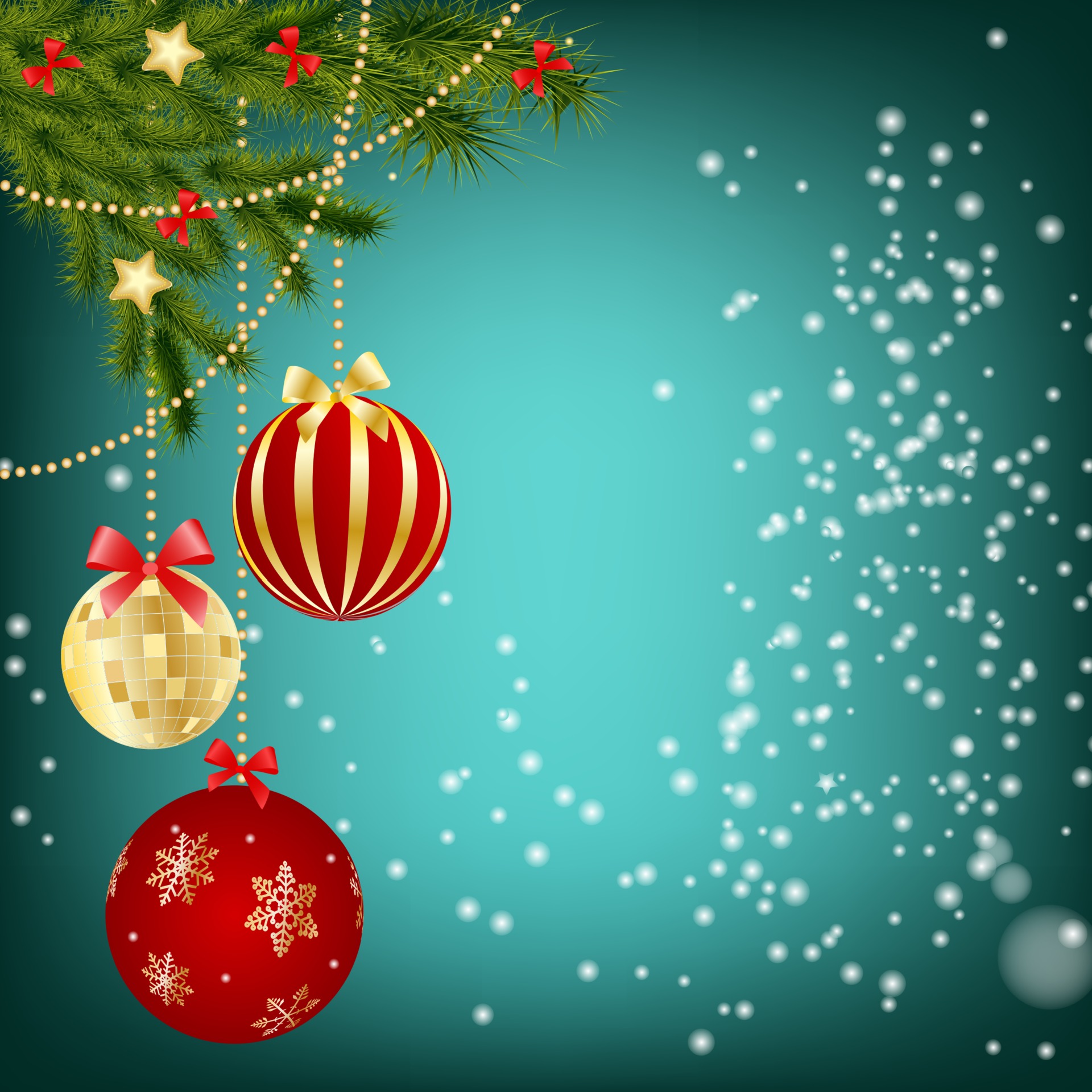 Abstract beauty Christmas and New Year background. Vector illustration ...