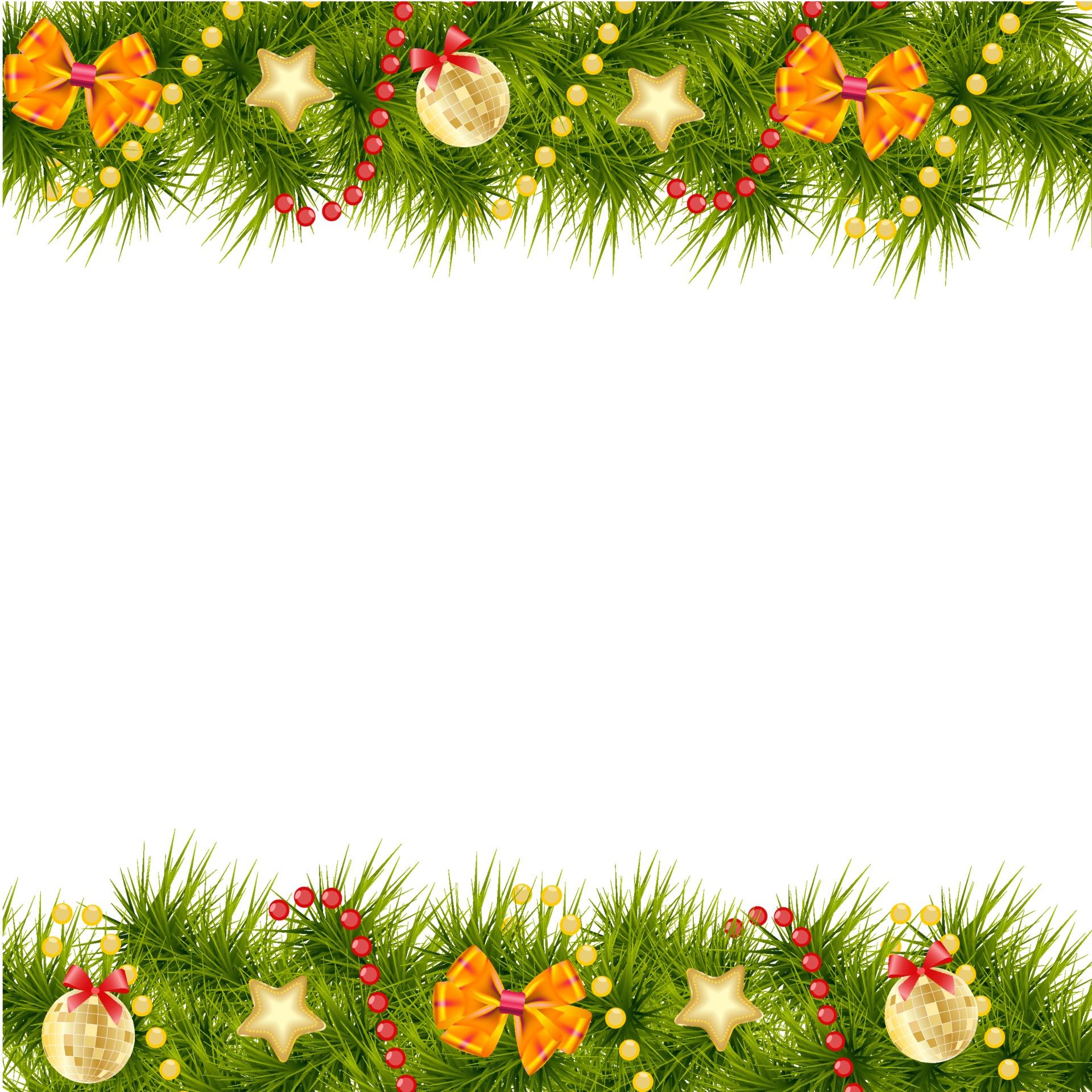 новогодний клипарт. рамка новогодняя елка. рождественский границы. рождественский границы. новогодние еловые ветки.