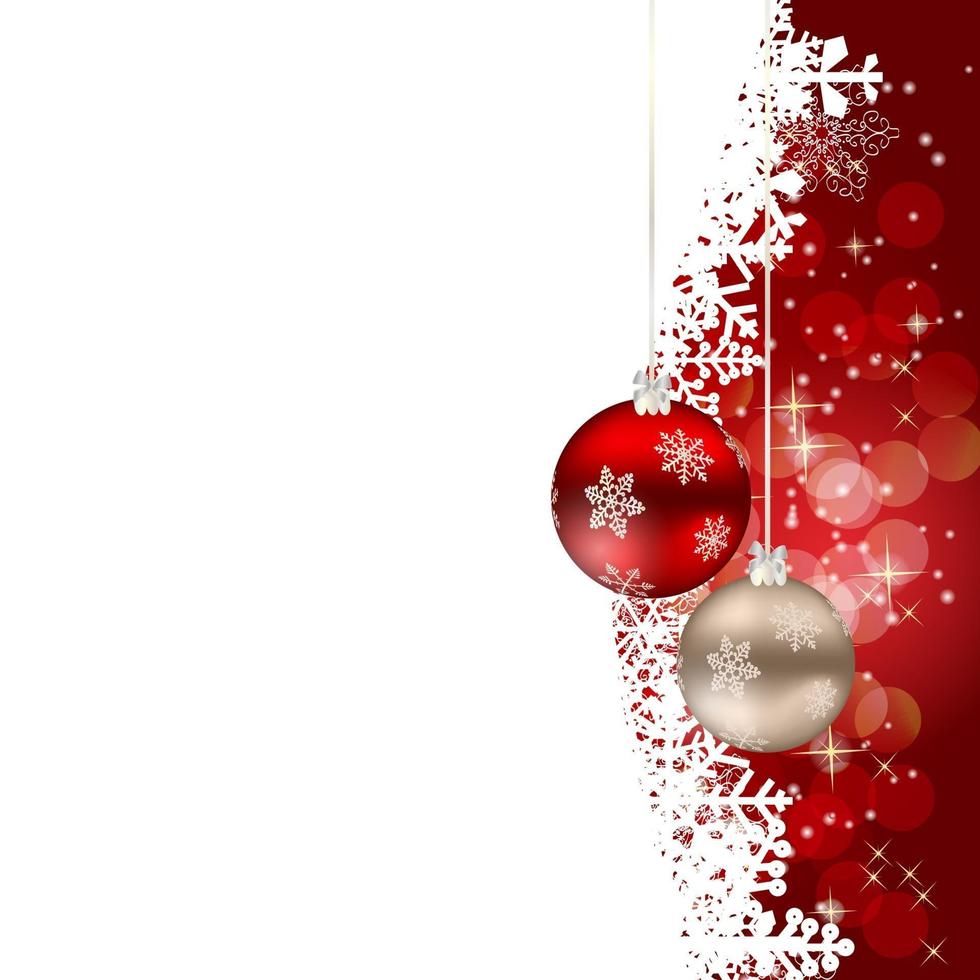 Abstract beauty Christmas and New Year background. vector