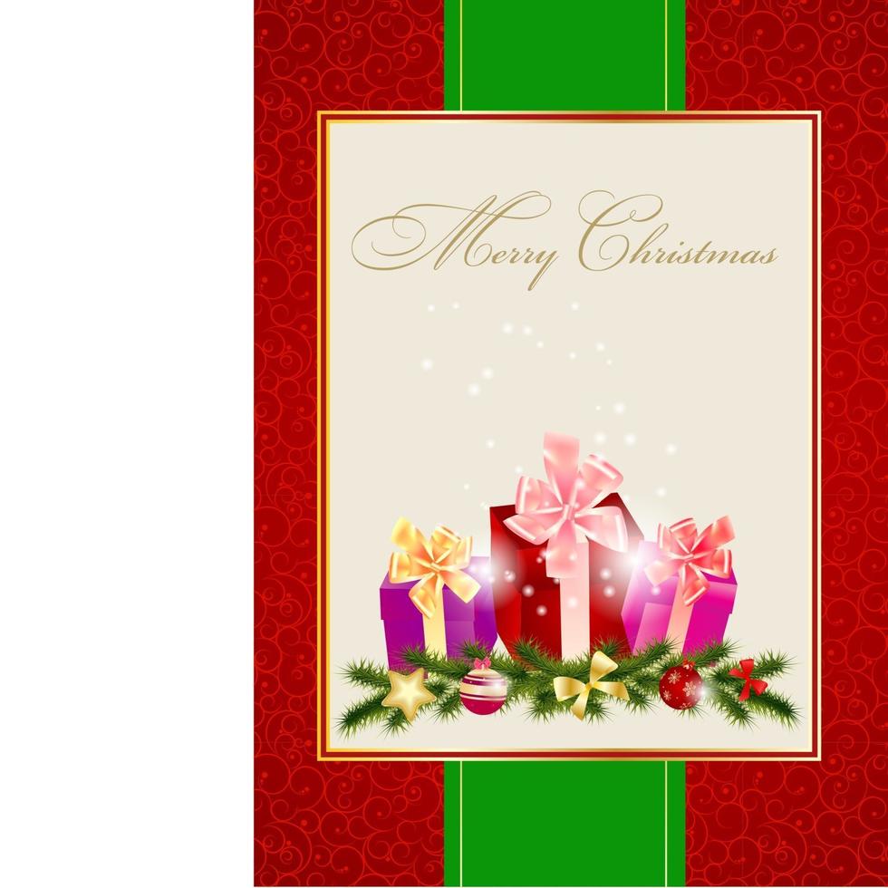 Abstract beauty Christmas and New Year invitation background. 3249252  Vector Art at Vecteezy