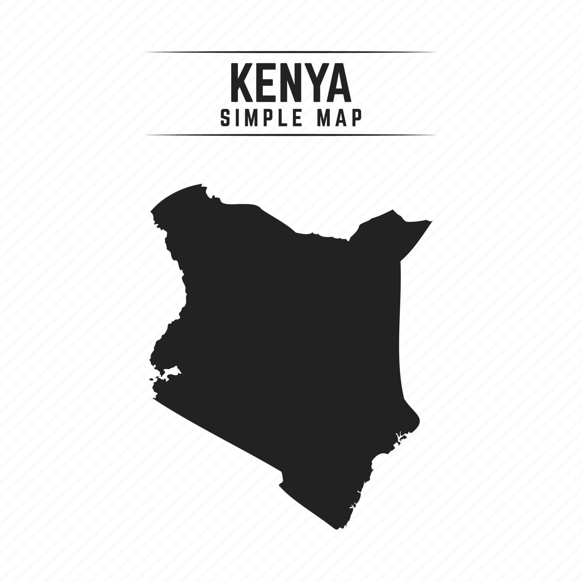 kenya map clipart images