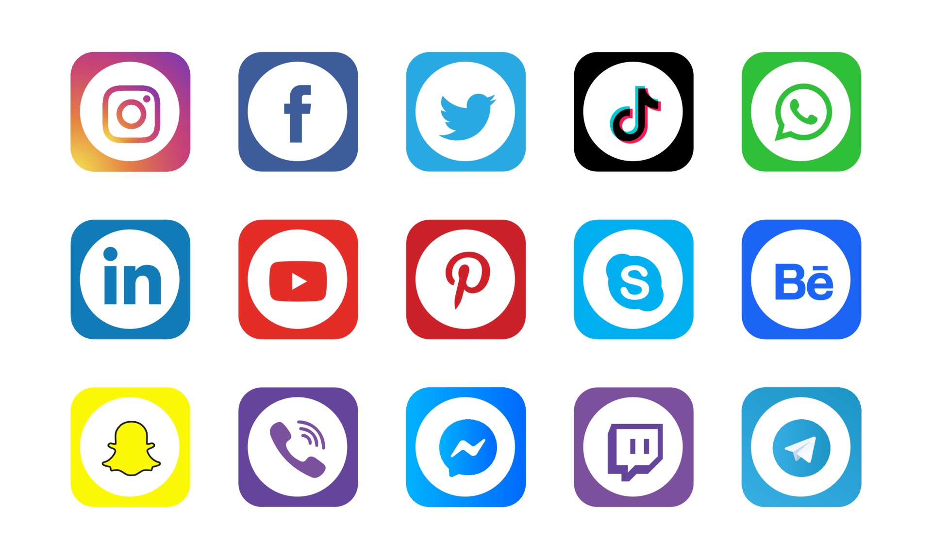 social media icons vector social media icons vector